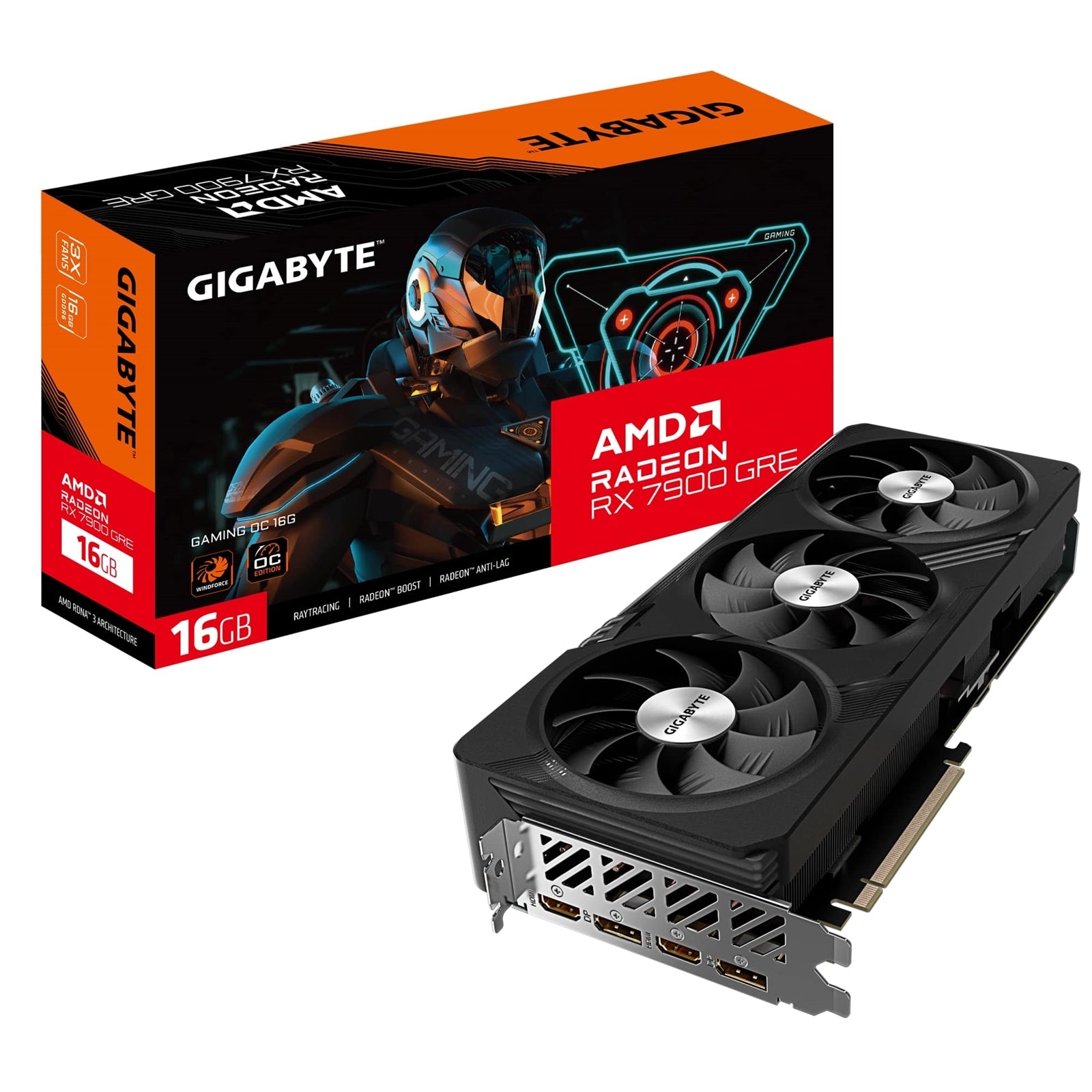 Gigabyte RX 9070 GAMING OC 16GB GDDR6 Graphics Card PCIe 5.0 Gigabyte RX 9070 GAMING OC 16GB GDDR6 Graphics Card PCIe 5.0